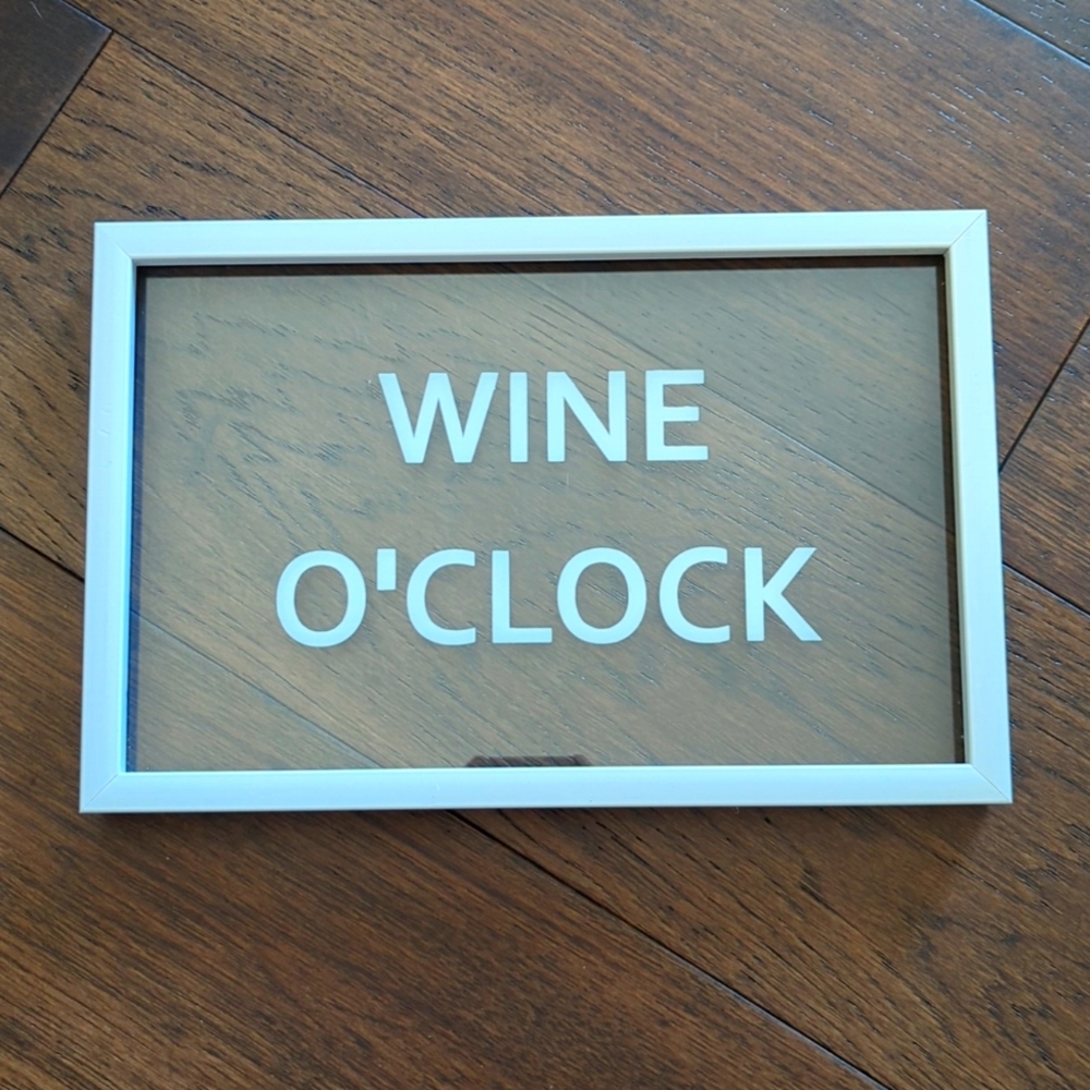 Wine O'clock sign